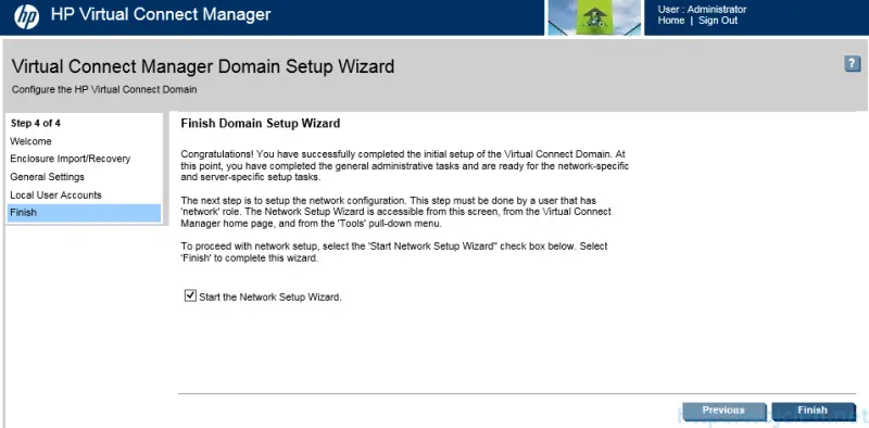 HP Virtual Connect Module Configuration 10