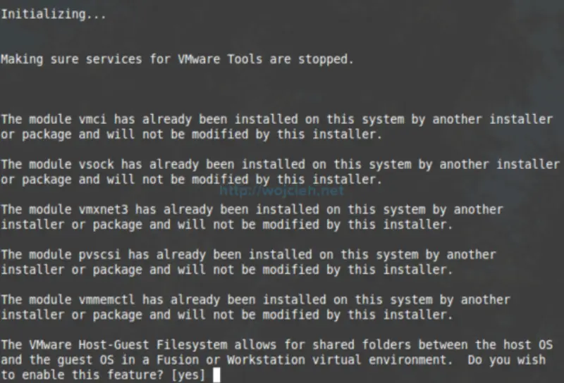 How to install Linux VMware Tools in VMware Fusion 8 - 11