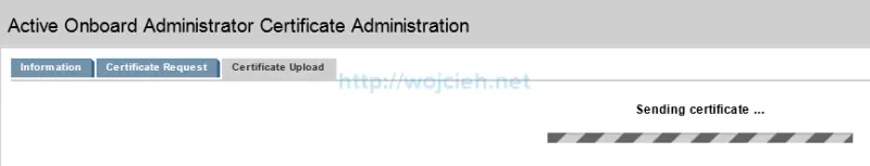 Installing signed SSL certificates in HP c7000 enclosure - 8