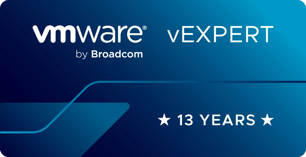 Wojciech Marusiak - 13 Years as VMware vExpert